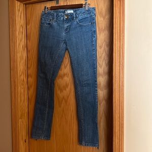 Free People jeans.  Zipper at the ankle.